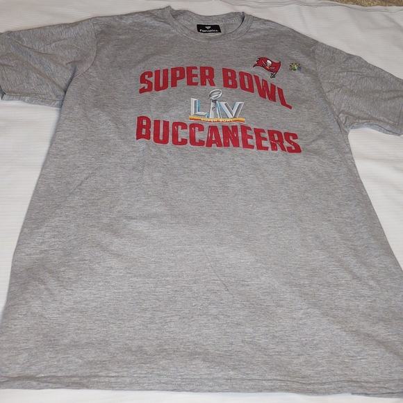 Fanatic T Shirt Football Buccaneers Super Bowl Size XL - Picture 5 of 5